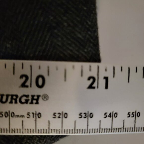 Kenar Womens Moto Style Dress Pants Zip Legs Sz 10 Zip Pockets Lined Grey Tweed - Picture 13 of 16